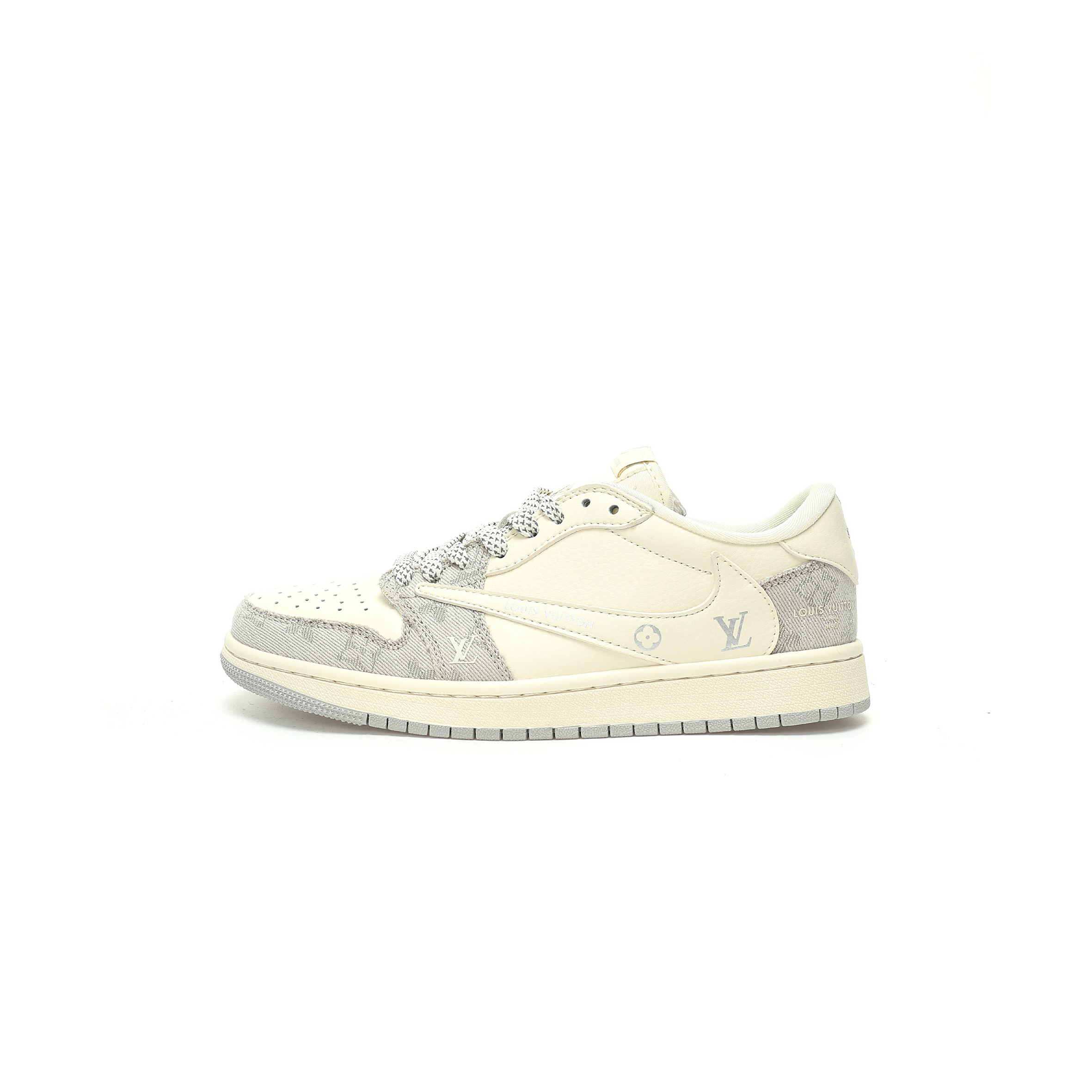 AIR JORDAN 1 LOW OG SP BEIGE GREY LV MONOGRAM LJ5188-004